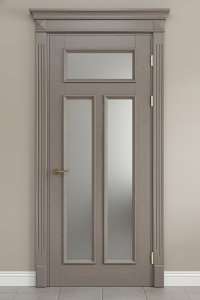 Межкомнатные двери из массива ясеня - покраска по RAL