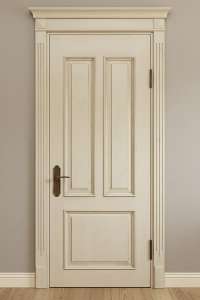 Межкомнатные двери из массива покраска по RAL + патина
