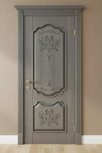 Деревянные двери и Ясеня - покраска по RAL + патина