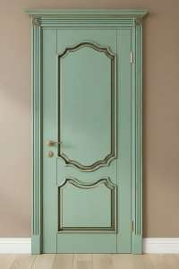 Межкомнатные деревянные двери покраска по RAL + патина