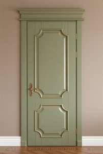 Межкомнатные двери из массива - покраска по RAL + патина