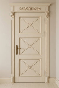 Деревянные двери - покраска по RAL