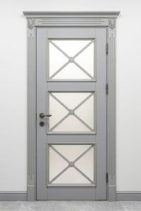 Двери из ясеня RAL-7035