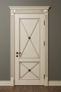 Двери деревянные - покраска RAL+патина