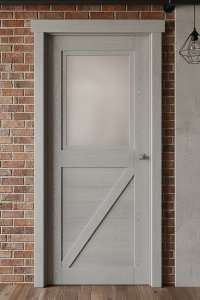 Деревянные межкомнатные двери в стиле Лофт