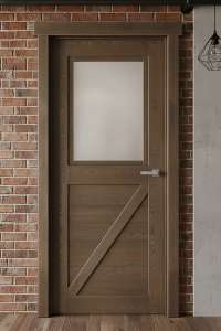Деревянные межкомнатные двери в стиле Лофт