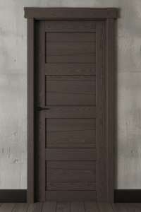 деревянные межкомнатные двери из массива в стиле Лофт