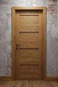 Деревянные двери из дуба в стиле - Лофт