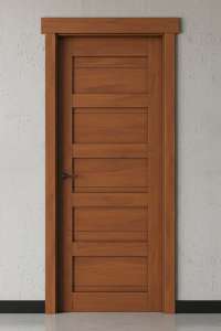 Деревянные двери в стиле - Лофт