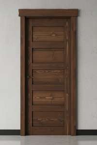 деревянные межкомнатные двери из массива Сосны в стиле Лофт