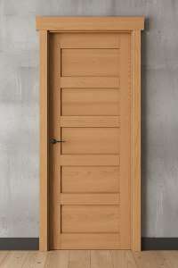 деревянные межкомнатные двери из массива в стиле Лофт (покраска по RAL)