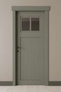 Деревянные межкомнатные двери в стиле Лофт, покраска по RAL