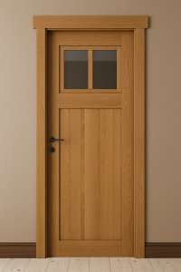 Деревянные двери из ясеня в стиле - Лофт