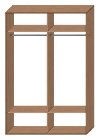 Шкаф купе стандартный