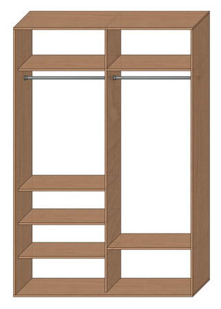 Шкаф купе стандартный