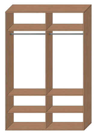 Шкаф купе стандартный