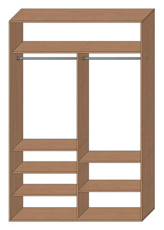 Шкаф купе стандартный