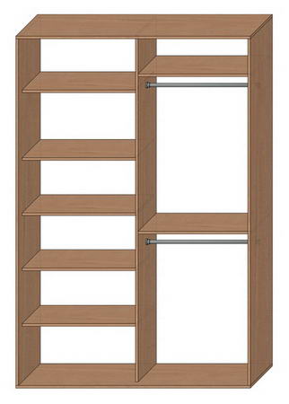 Шкаф купе стандартный