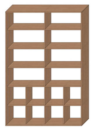 Шкаф купе стандартный