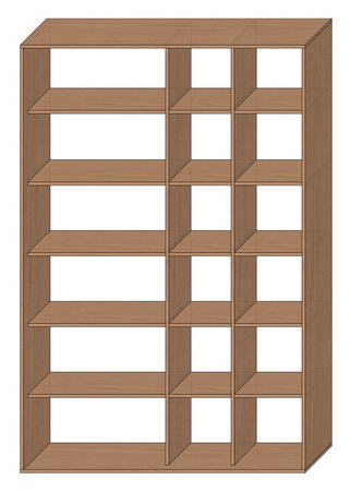 Шкаф купе стандартный