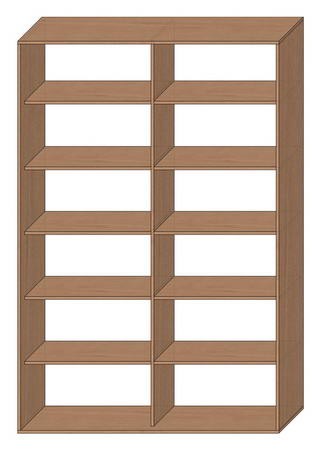 Шкаф купе стандартный