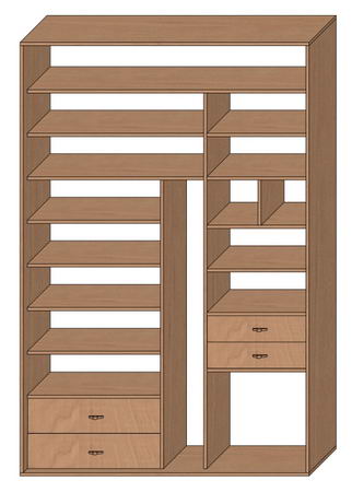 Шкаф купе стандартный