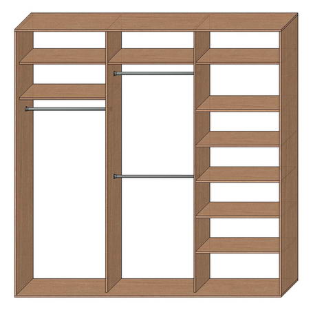 Шкаф купе стандартный