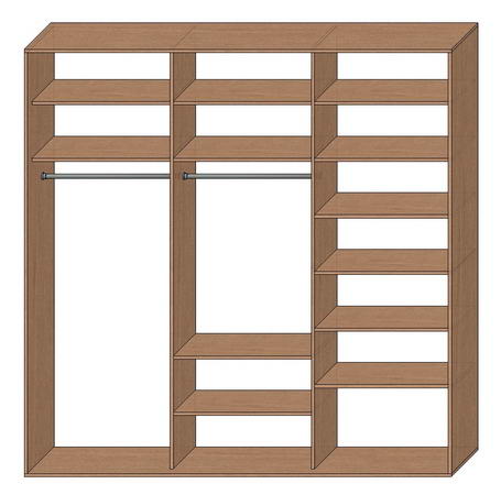 Шкаф купе стандартный