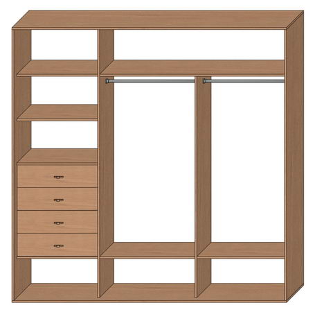 Шкаф купе стандартный