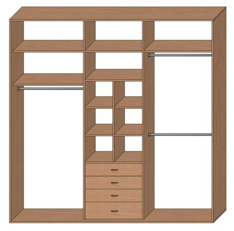 Шкаф купе стандартный