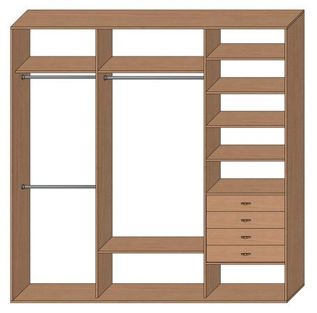 Шкаф купе стандартный