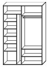 Стандартный шкаф купе  ШК-222