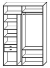 Стандартный шкаф купе  ШК-226