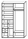 Стандартный шкаф купе  ШК-229