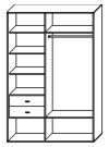 Стандартный шкаф купе  ШК-233